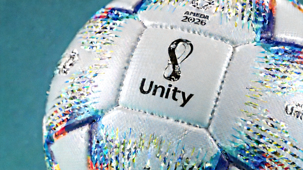 2026美加墨世界杯官方比赛用球Unity特写